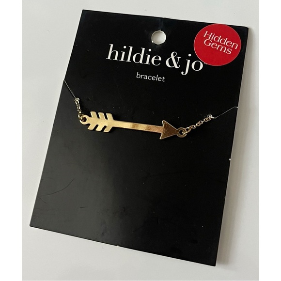 Hildie & Jo • NWT Gold Colored Arrow Bracelet - Picture 1 of 2